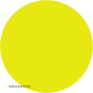 ORACOVER / Bügelfolie / Oracover / Fluorfarben / fluoreszierend gelb / B: 60 cm / L: 100cm /- Oracover: 21-031*
