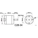 ROXXY BL Outrunner 2834/12 /- Multiplex: 314960