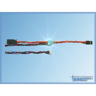 UniLog Empfängerstromsensor 20 A mit GPN/FUT Anschlusskabel /- SM-Modellbau: 2523