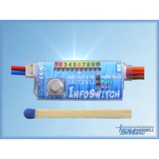 InfoSwitch mit Graupner/Uni Anschlusskabeln /- SM-Modellbau: 2300