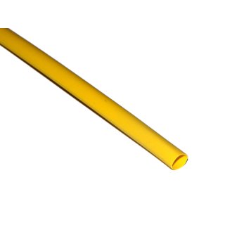 Schrumpfschlauch, (1m Stücke),  2,0 / 0,8 mmØ / gelb
