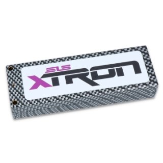 SLS XTRON 5200mAh 2S1P 7,4V 50C/100C  Hardcase Steckkontakte /- SLS: SLSXT52002150HK