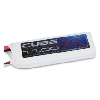 SLS X-CUBE 2200mAh 2S1P 7,4V 30C/60C /- SLS: SLSCUX22002130