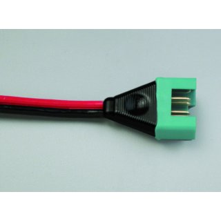 MPX Org. M6 Hochstrom Stecker grün mit Kabel 2,5mm² /- Multiplex: 85176