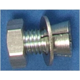 Spannkonus / Welle 5,0mm / Schaft -mm / Gewinde M8 / Stahl /- Aero-naut: 712305