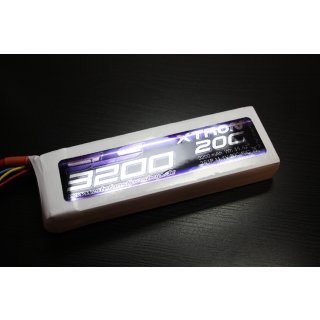 SLS XTRON 3200mAh / 11,1V / 20C/40C / 4C / 3s-1p /- SLS: SLSXT32003120