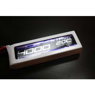 SLS XTRON 4000mAh / 22,2V / 20C/40C / 4C / 6s-1p /- SLS: SLSXT40006120